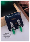 19 AB AD Dimaond Fancy Party Wear Earrings Manufacturers
